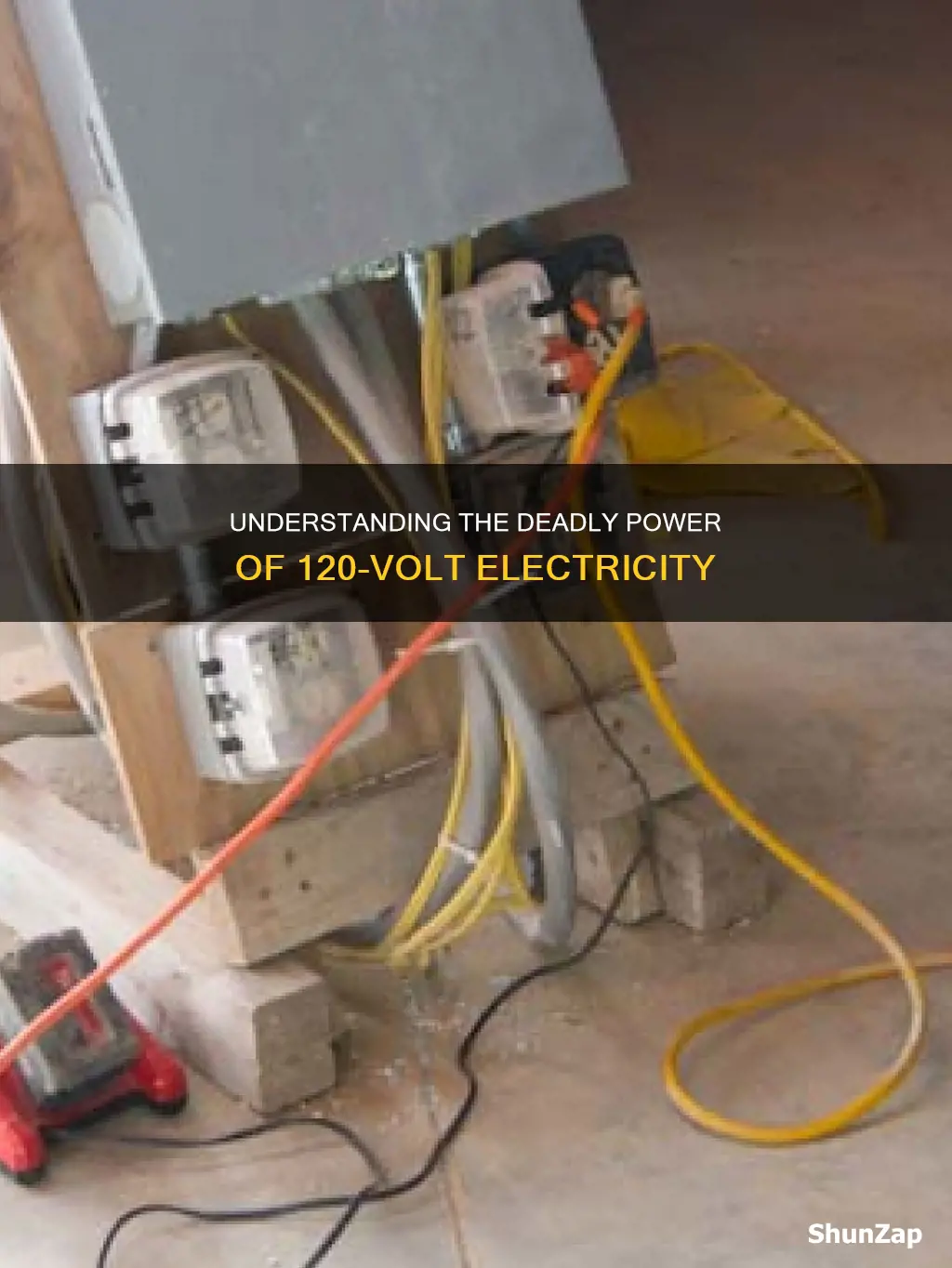 how does 120 volt electricity kill you
