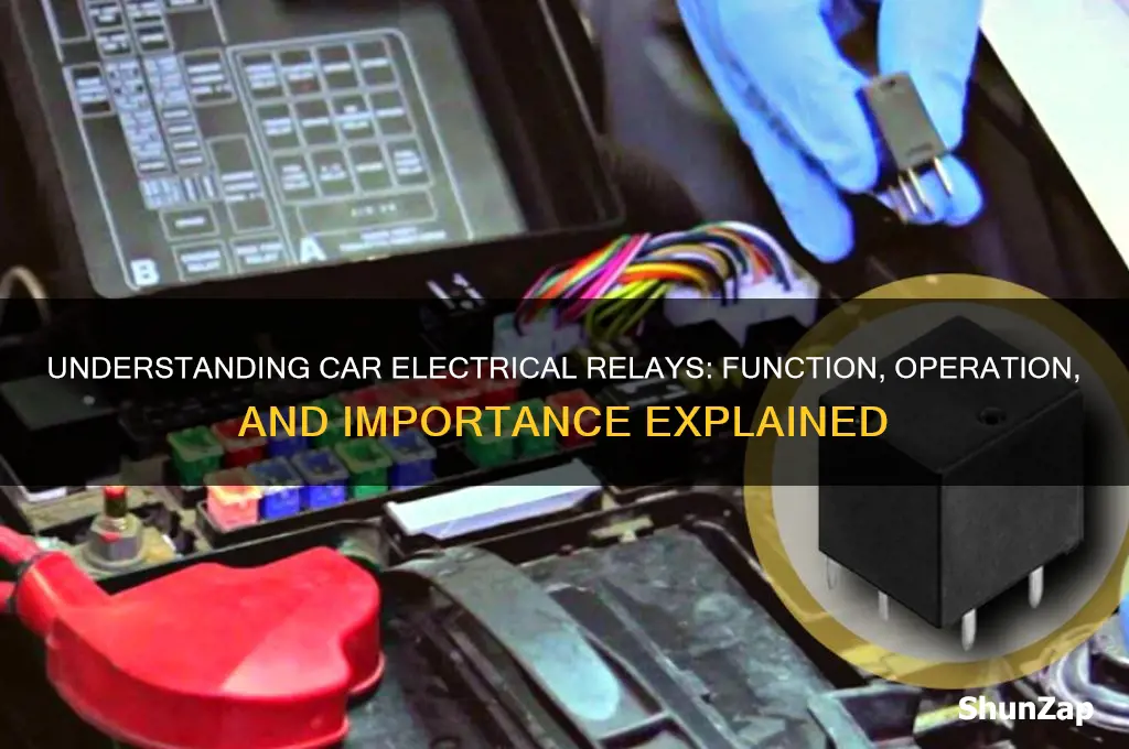 how does a car electrical relay work