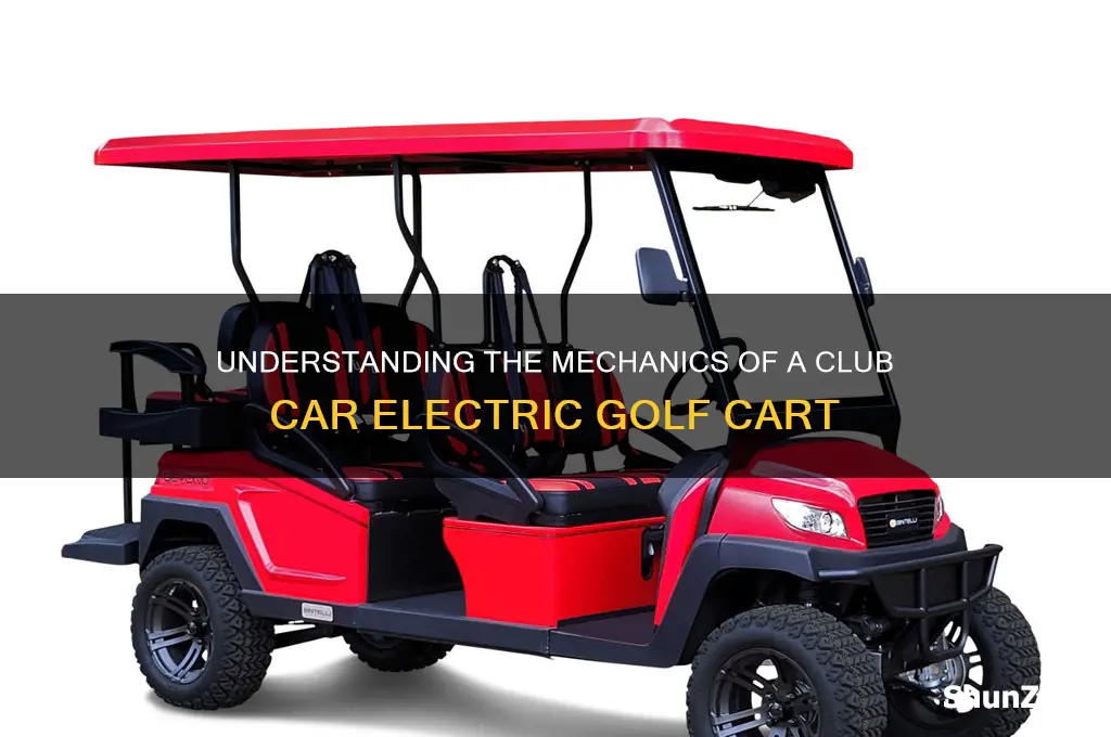 how does a club car electric golf cart work