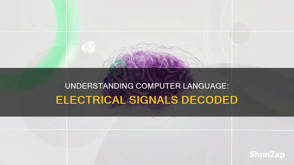 how does a computer interpret electrical signals