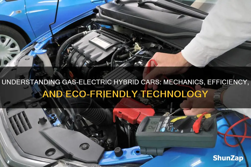 how does a gas electric hybrid car work