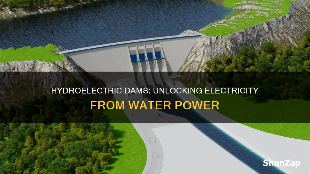 how does a hydroelectric dam create electricity