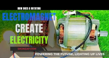 Rotating Electromagnet's Power Generation: How Does it Work?