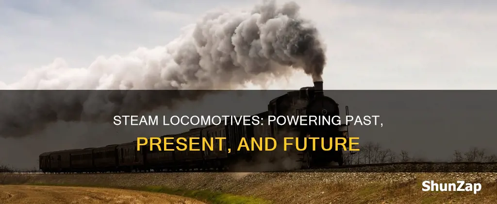 how does a steam locomotive create electricity