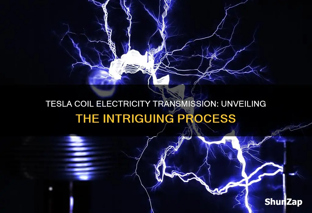 how does a tesla coil transmit electricity