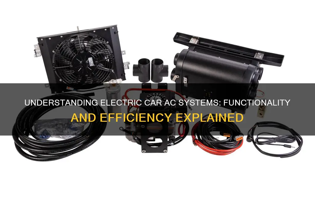 how does ac in electric cars work