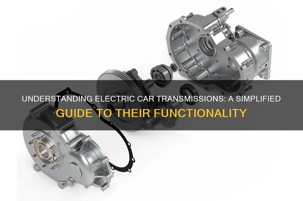 how does an electric car transmission work