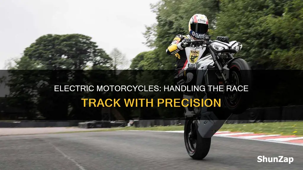 how does an electric motorcycle handle track