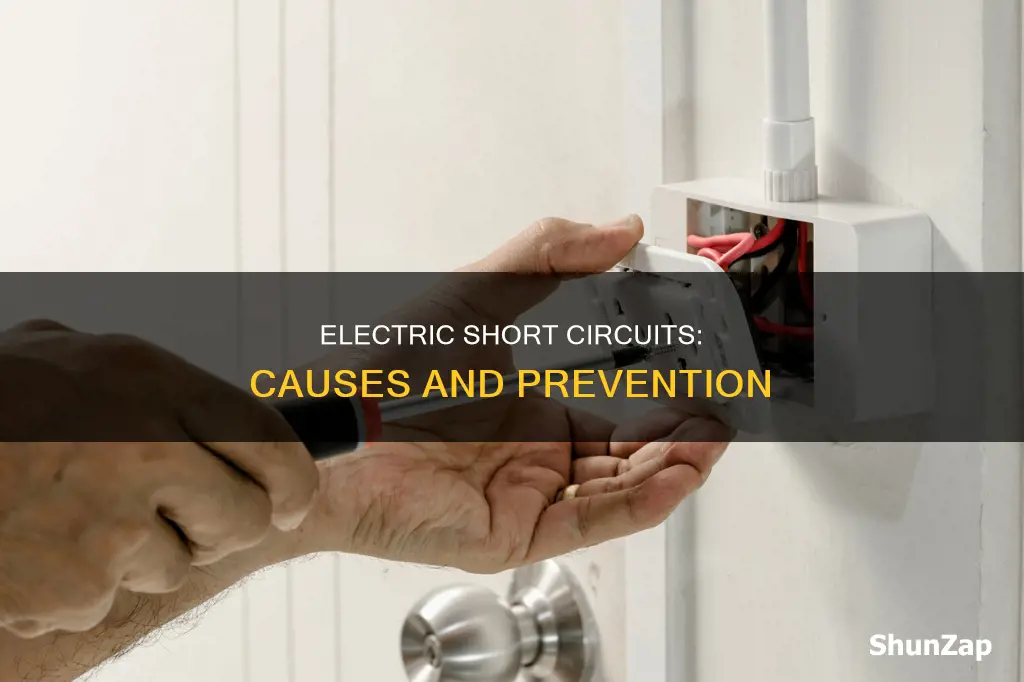 how does an electric short circuit occur