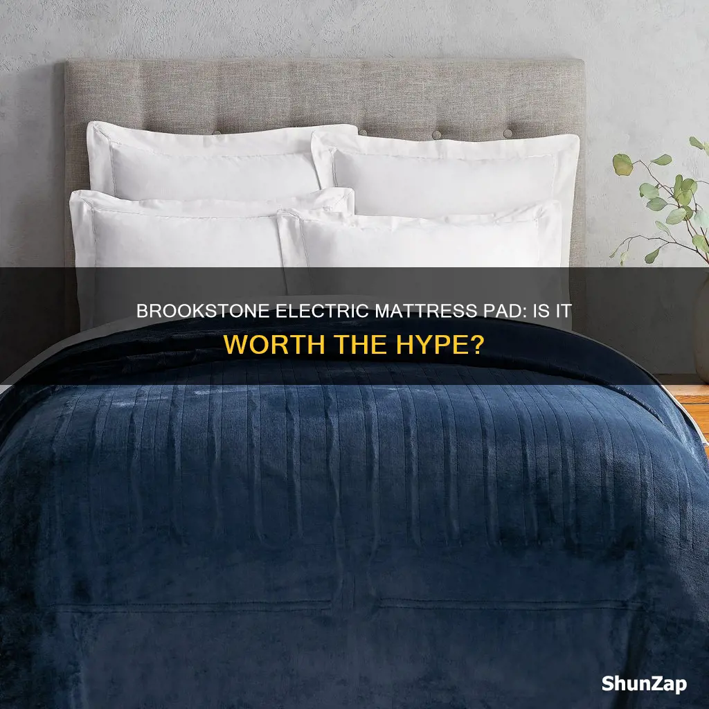 how does brookstone electric mattress pad rated