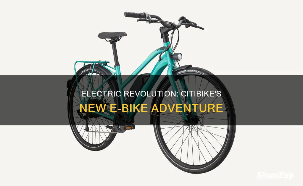 how does citibike have electric bikes