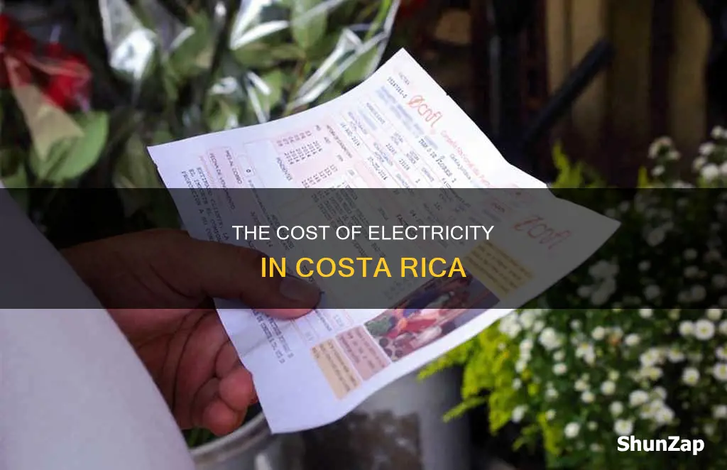how does costa ricans pay for electricity
