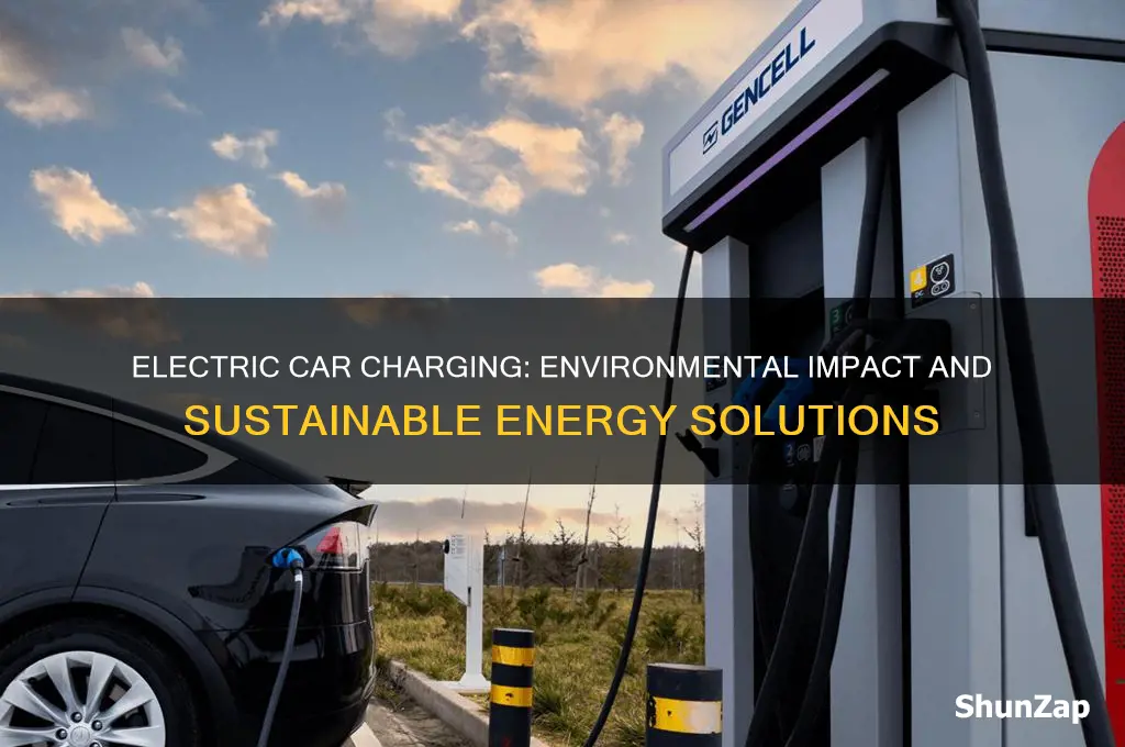 how does electric cars charging effect the environment