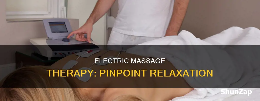 how does electric massage therapy pin wprk