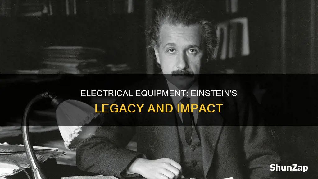 how does electrical equipment represent albert einstein