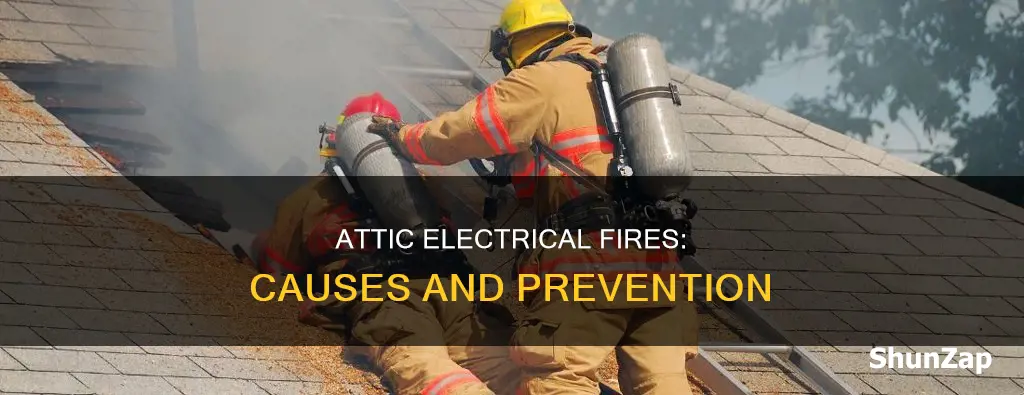 how does electrical fire start in attic