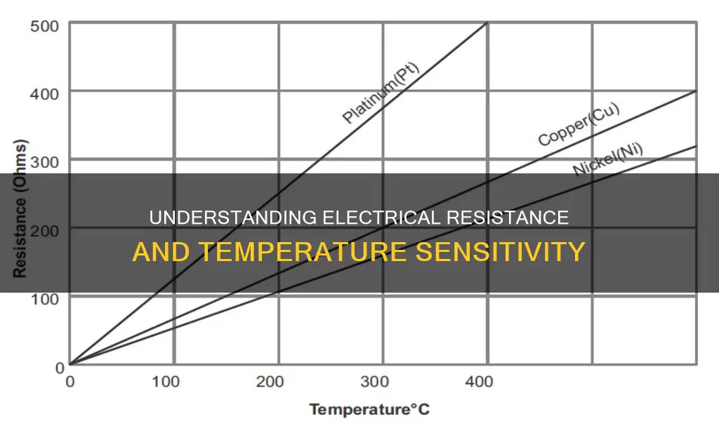 how does electrical resistance change with temperature
