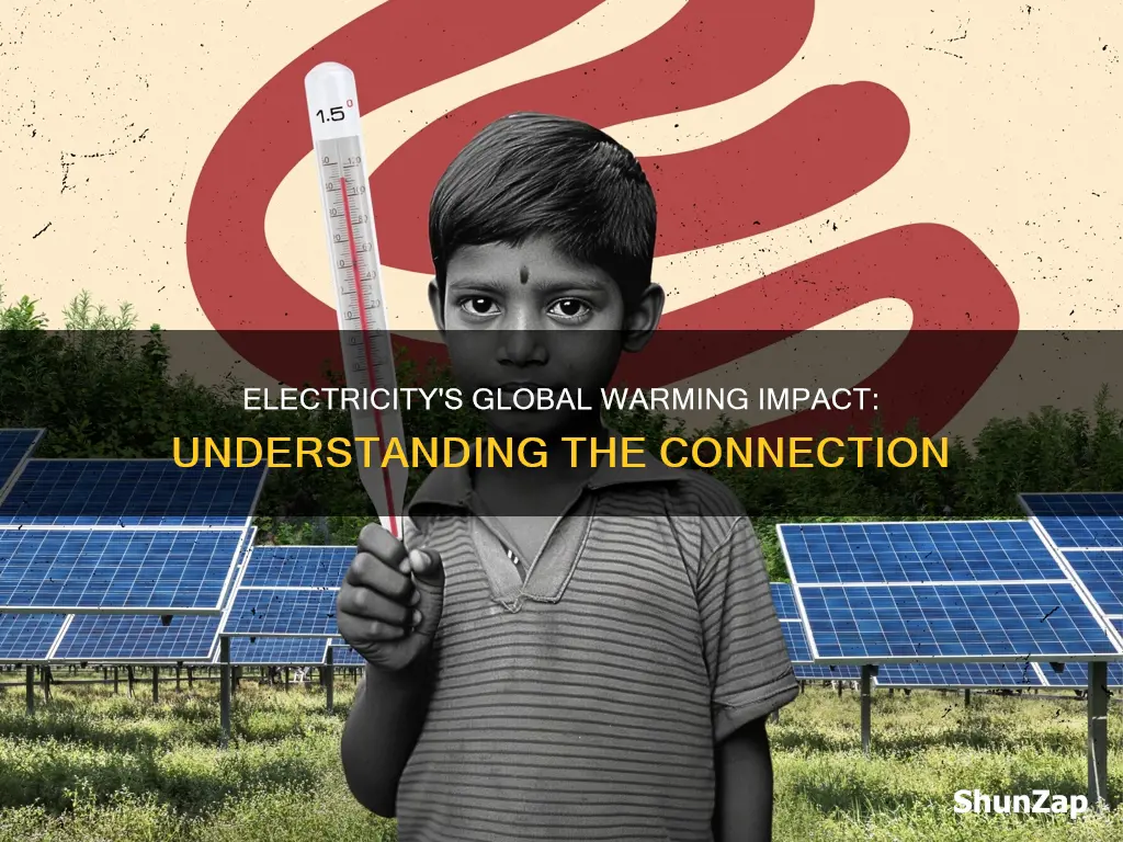 how does electricity cause of global warming