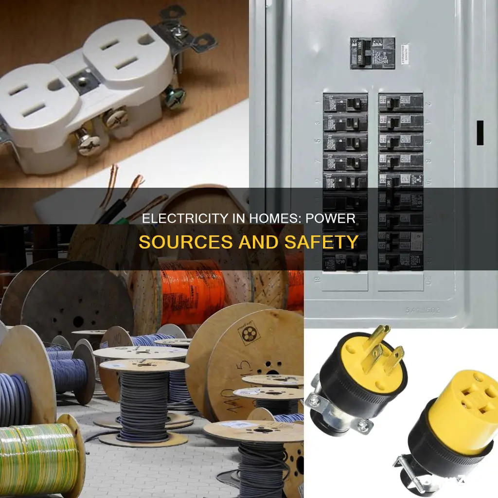 how does electricity come into my home