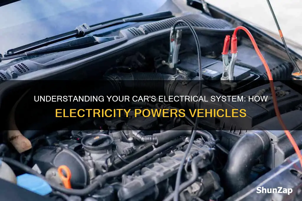 how does electricity flow in a car