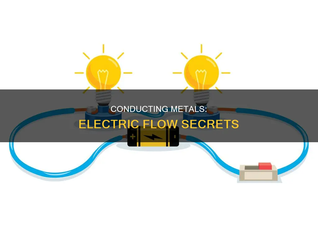 how does electricity flow through a metal