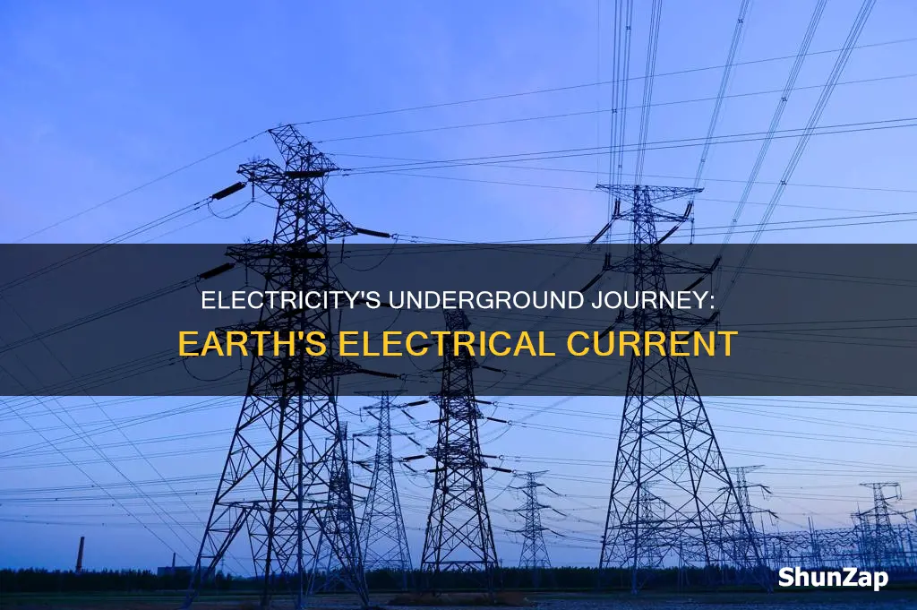 how does electricity flow through the earth