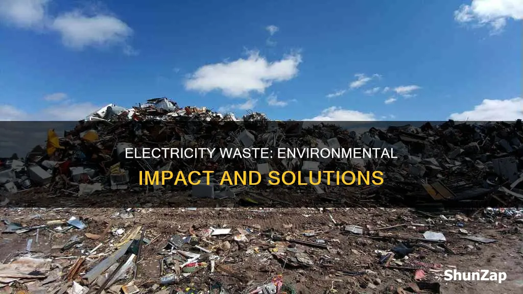 how does electricity waste affect the environment