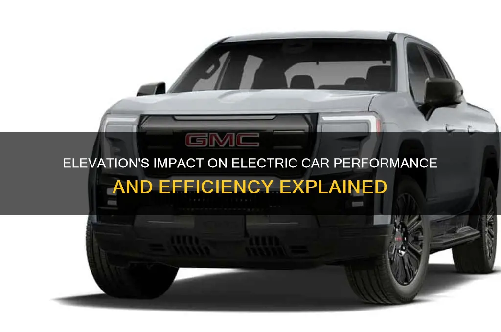 how does elevation effect electric cars