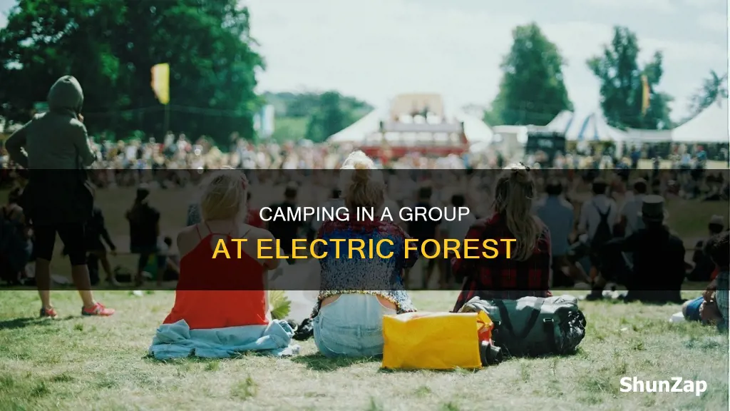 how does group camping world electric forest