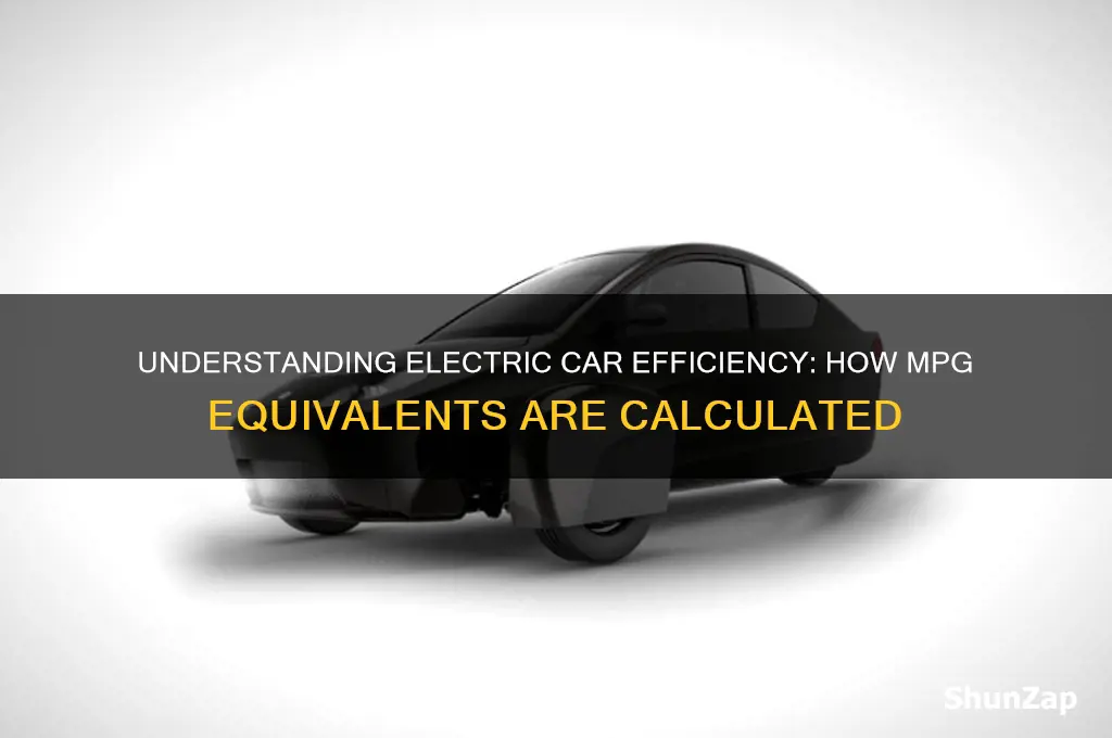 how does mpg work for electric cars