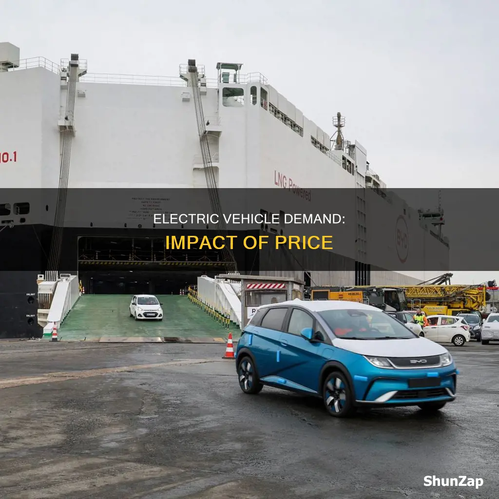 how does price affect demand in electric vehicles