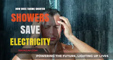Shorter Showers: Saving Electricity and Money