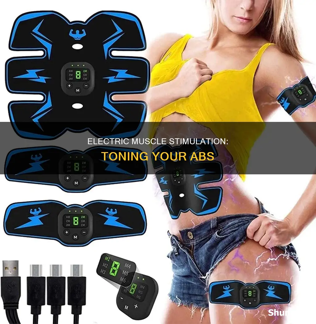 how does the abdominal electric muscle stimulator