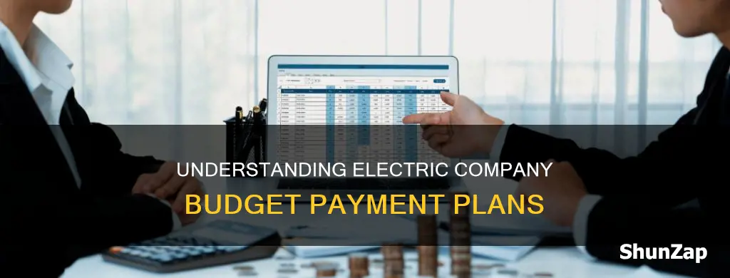 how does the electric company determine budget pay