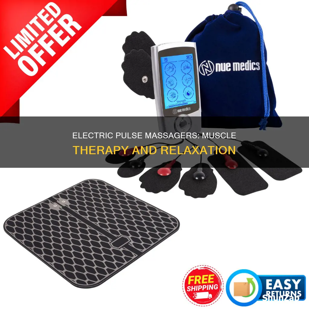 how does the electric pulse massager muscle
