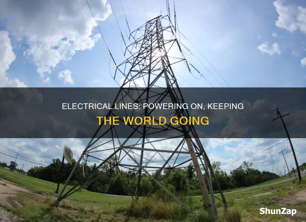 how does the electrical line keep going