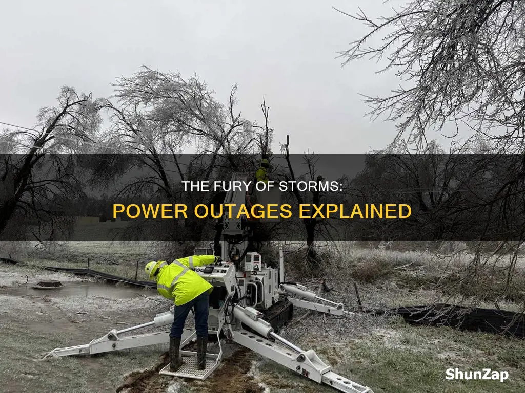 how does the storm turn off electricity
