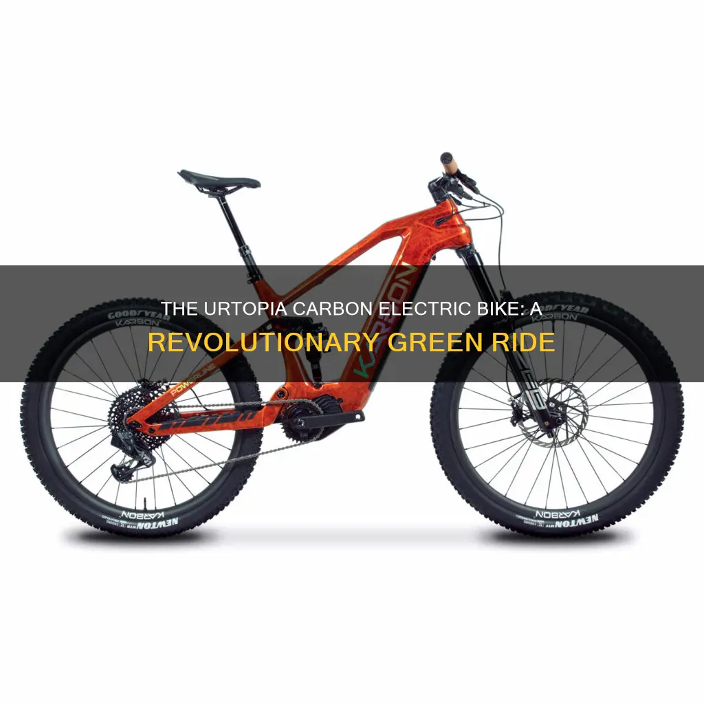 how does the urtopia carbon electric bike