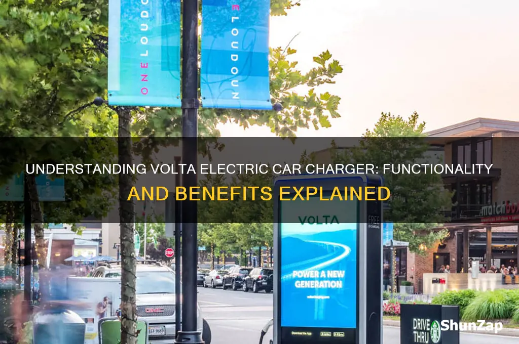 how does volta electric car charger work