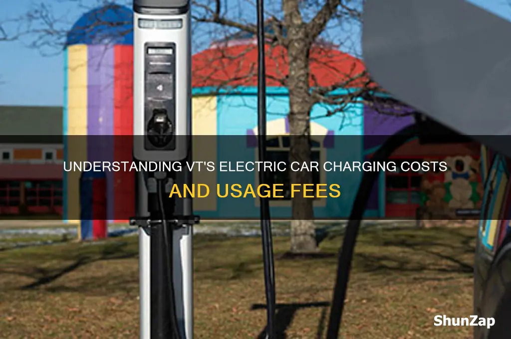 how does vt charge electric cars usage