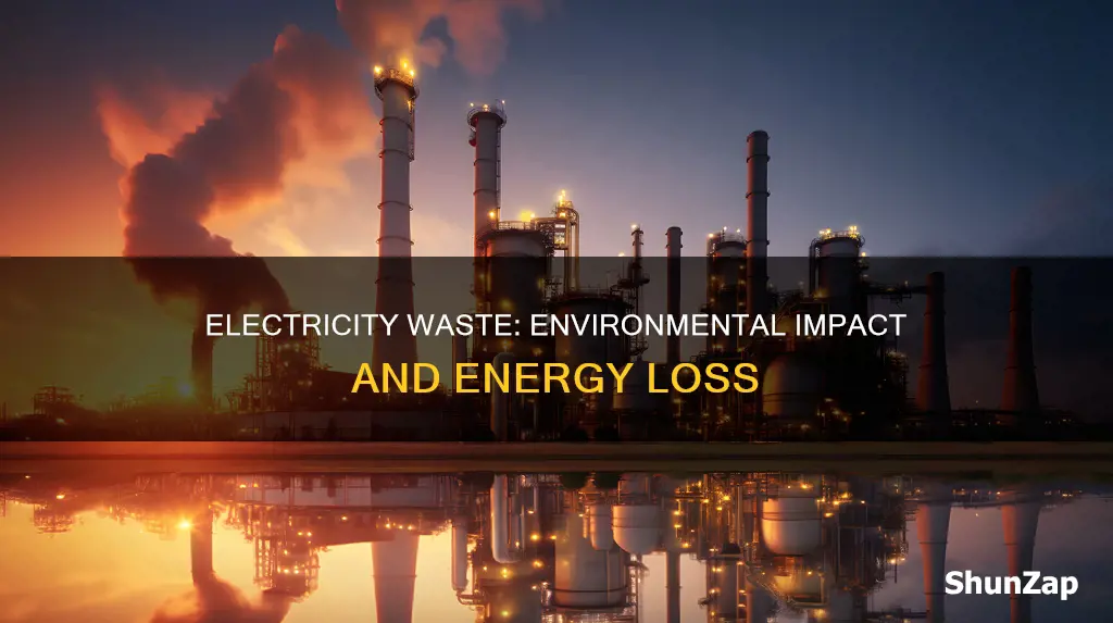 how does wasting electricity harm the environment