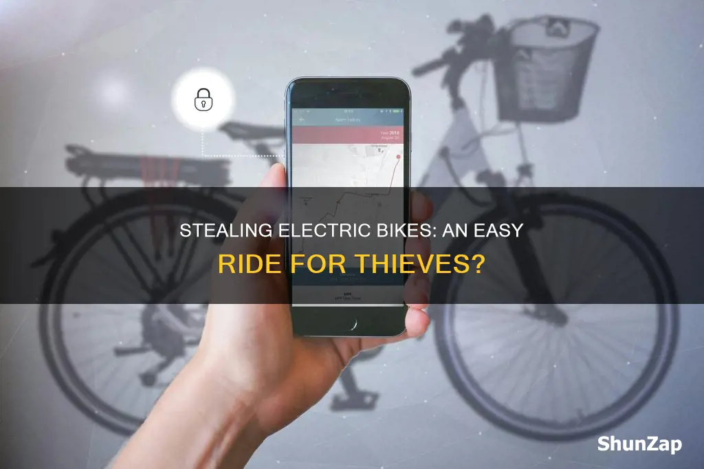 how easy it is to steel electric bike