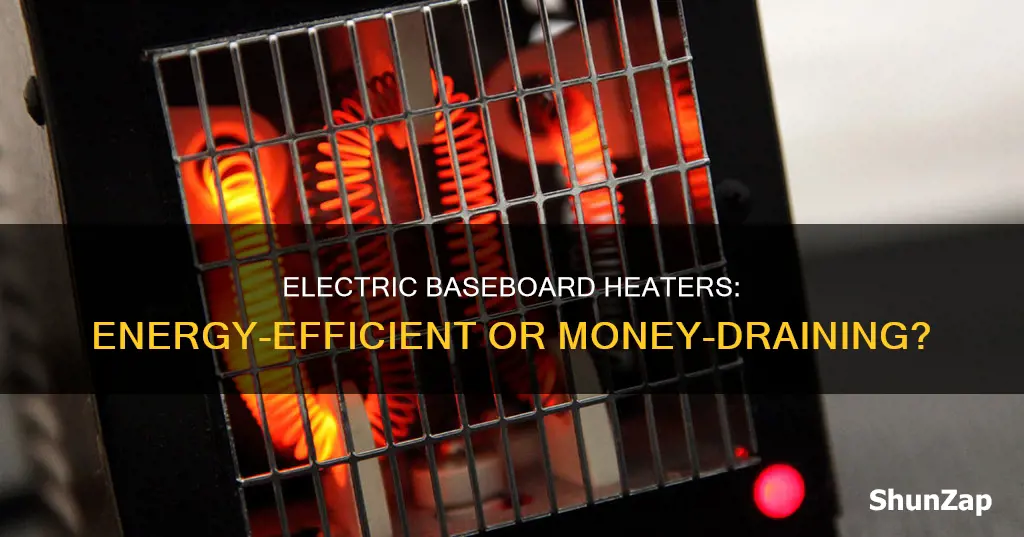 how efficient are old electric baseboard heaters