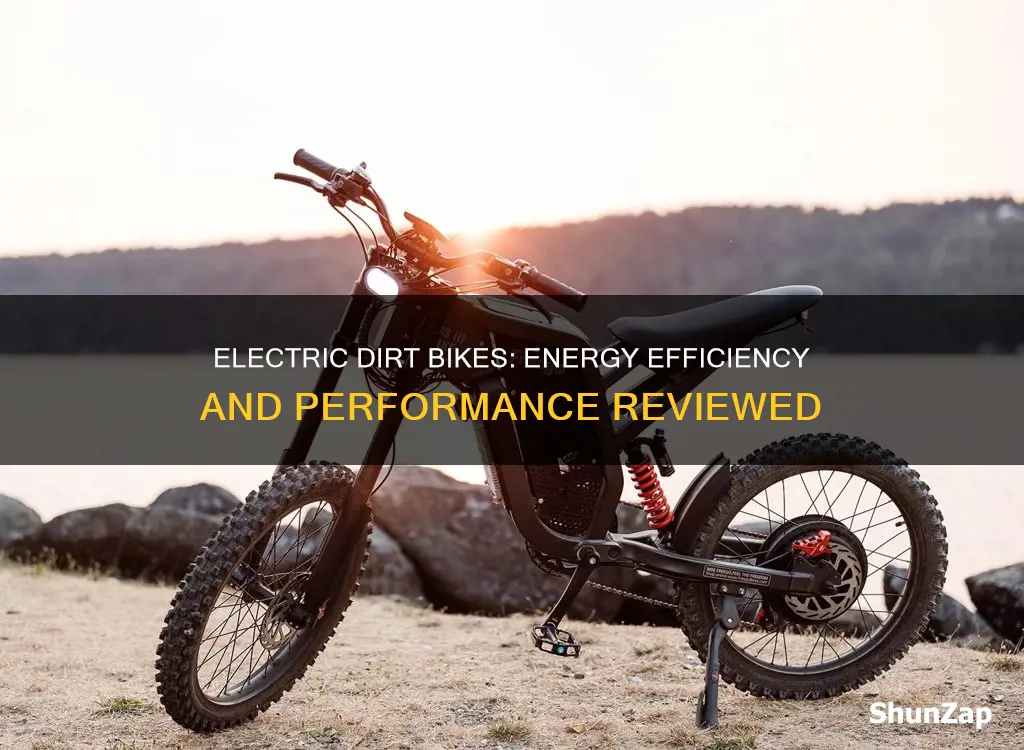 how efficient if a electric dirt bike