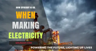 Oil-based Electricity: Is It Efficient?
