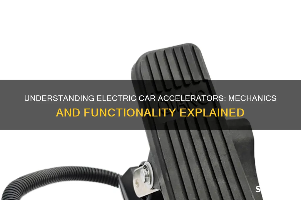 how electric car accelerator works