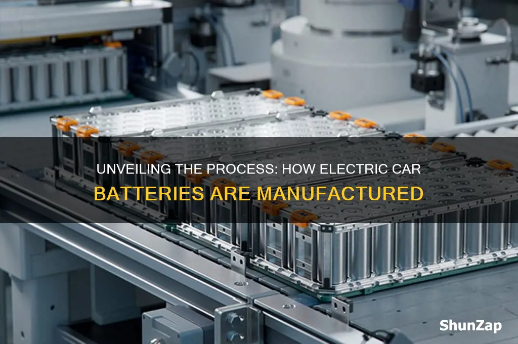 how electric car batteries are made