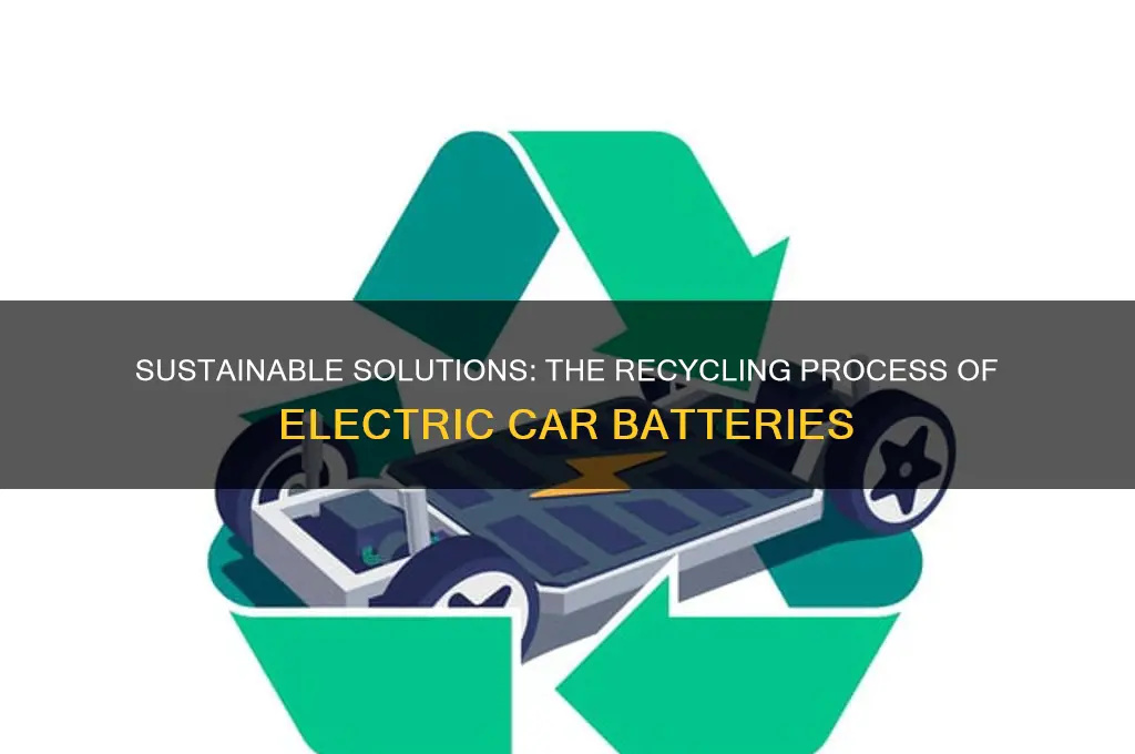 how electric car batteries are recycled