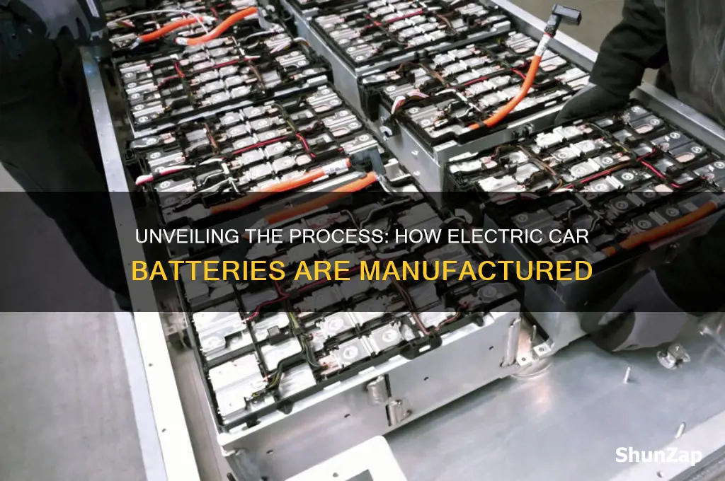 how electric car battery is made