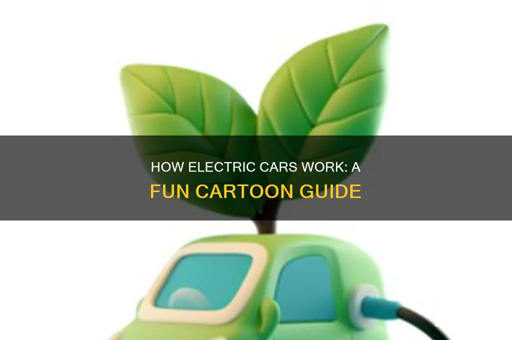 how electric cars work cartoon